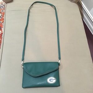 NFL Green Bay Packers Fold Over Crossbody. EUC